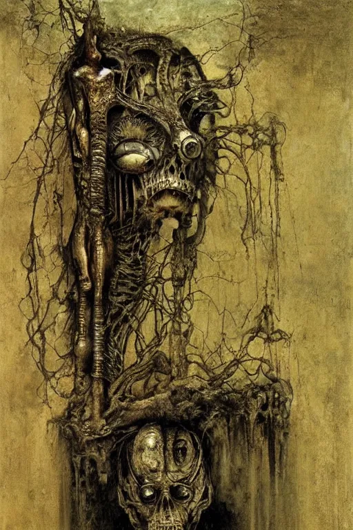 Image similar to Apulia by HR Giger, by Frank Frazetta, by Beksinski Finnian