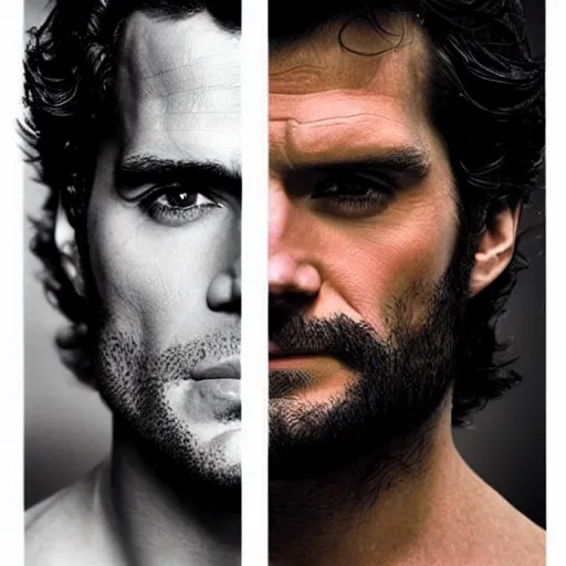 Prompt: Henry Cavill as Wolverine
