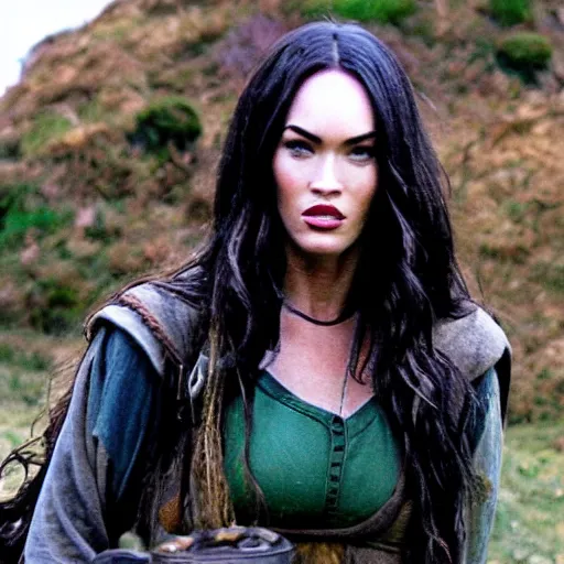 Image similar to megan fox as a hobbit