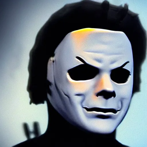 Prompt: Michael Myers 3-D animation 4K quality super realistic