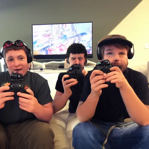 Image similar to me and the boys playing video games