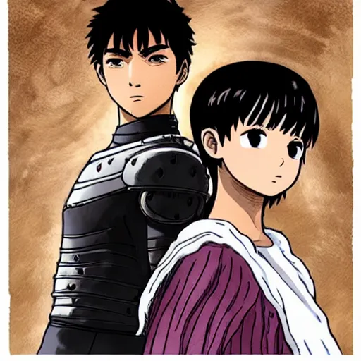 Image similar to guts and casca