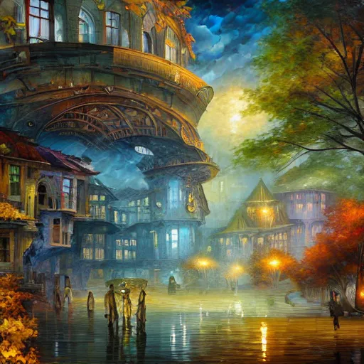 Image similar to cryengine render by android jones, james christensen, rob gonsalves, leonid afremov and tim white