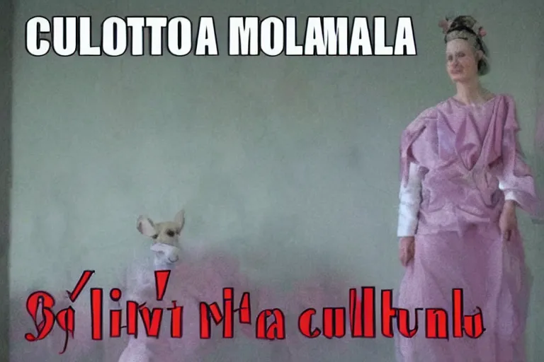 Prompt: culomala inspired meme