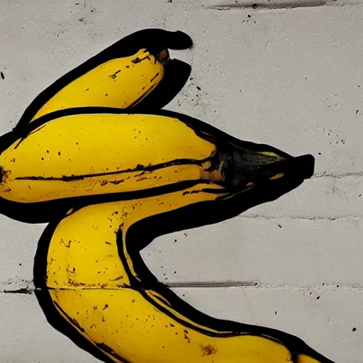 Image similar to a banana on a wall is considered art but something generated with a. i + human can't be?