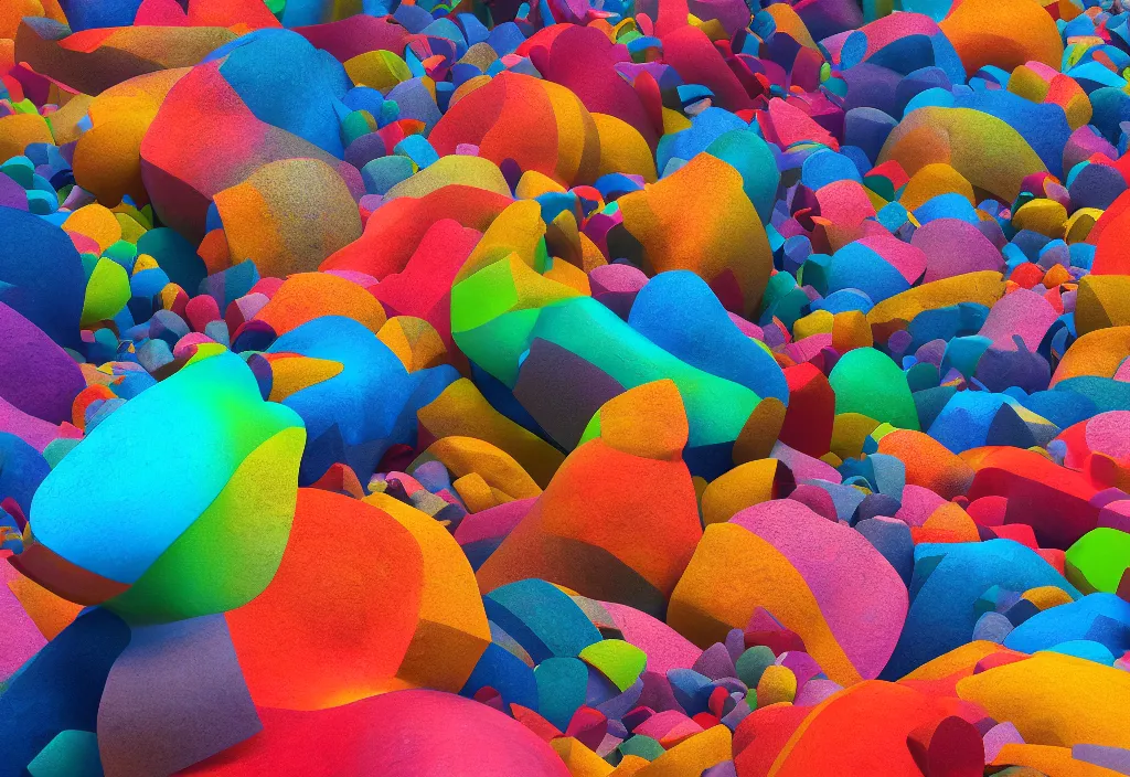 Image similar to colourful abstract geomerti art, ultra realistic, concept art, intricate details, highly detailed, photorealistic, octane render, 8 k