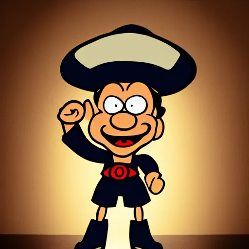 Prompt: 1 2 mp photo of popeye the sailor man, photography, fullbody, dynamic lighting