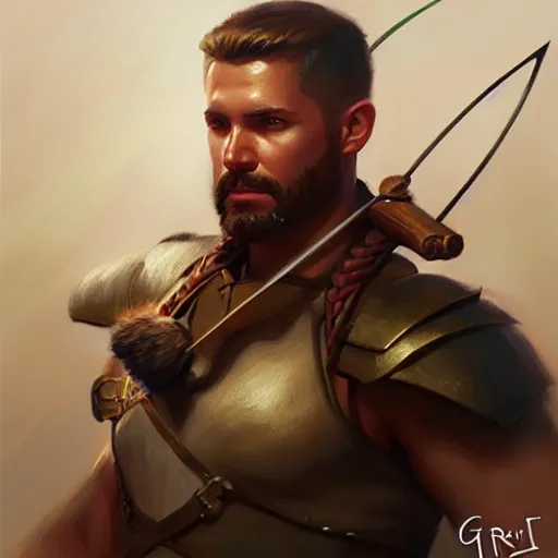 Image similar to a _ fantasy _ style _ portrait _ painting _ of _ archer _ oil _ painting _ unreal _ 5 _ daz. _ rpg _ portrait _ extremely _ detailed _ artgerm _ greg _ rutkowski _ greg