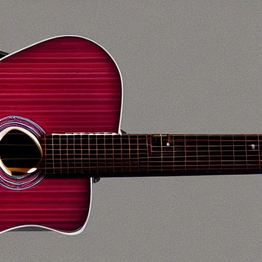 Prompt: a guitar on the HEX colour #FFFFFF with the background on the HEX colour #000000