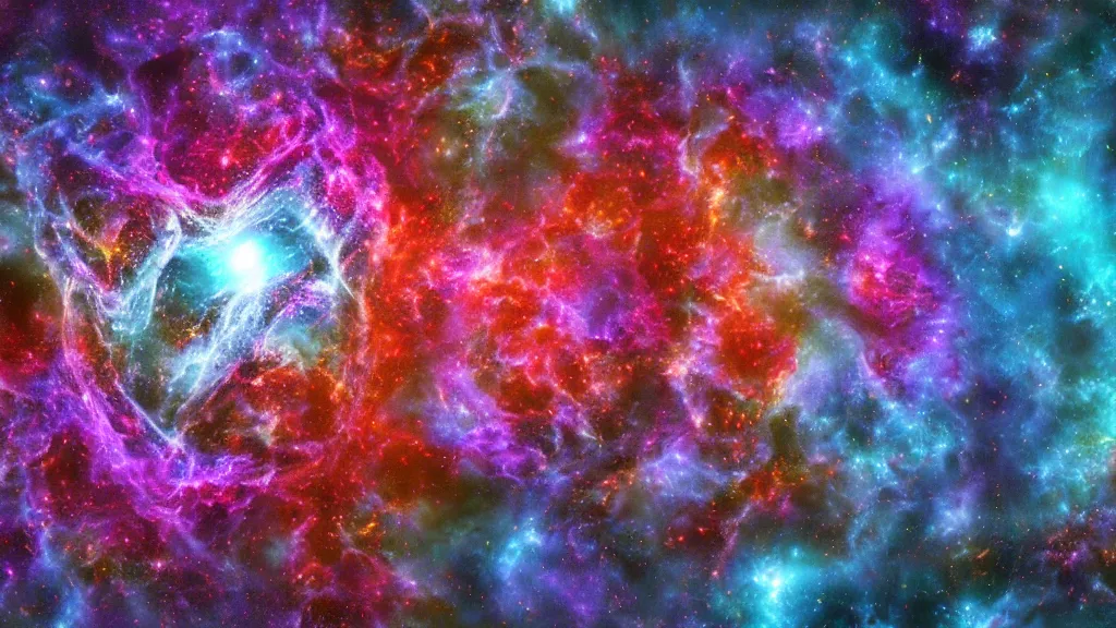 Prompt: fractal nebulae, epic digital art, wallpaper