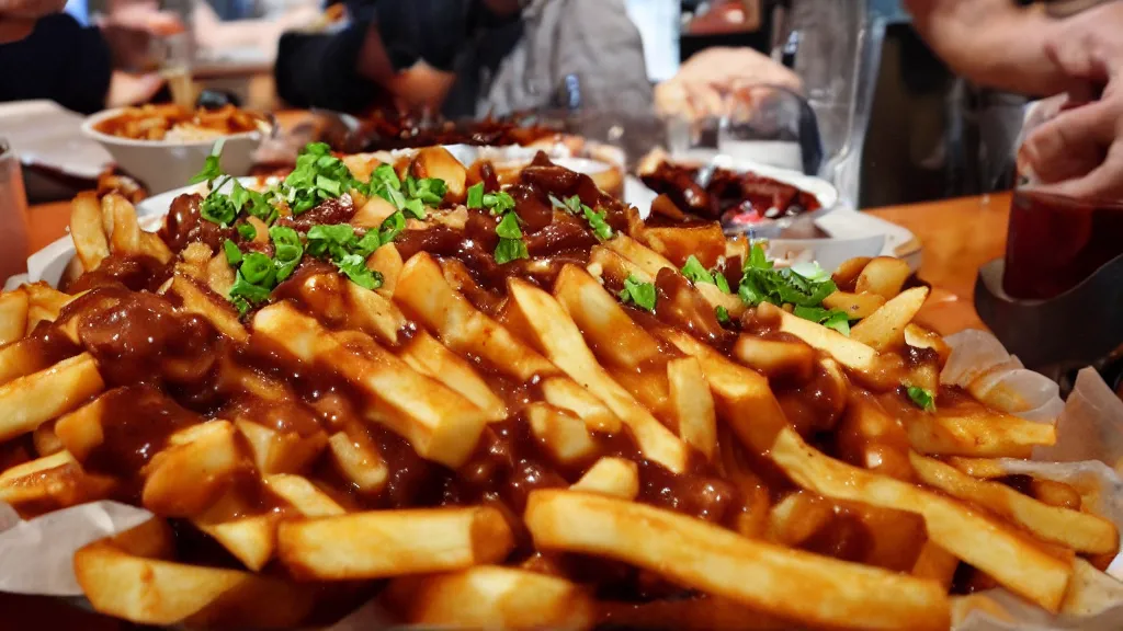 Image similar to a delicious poutine from quebec