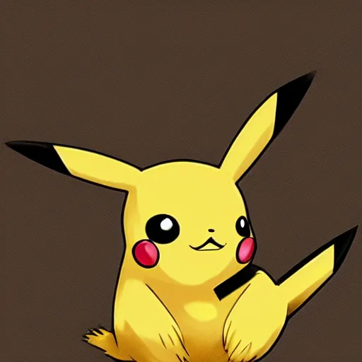 Prompt: A hybrid of pikachu and a blond terrier anime art, pokemon, digital art, detailed, award winning