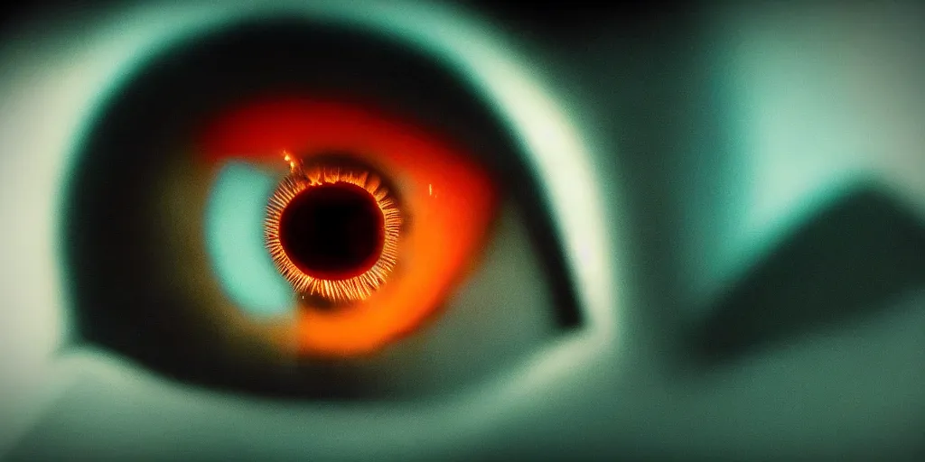 Prompt: the eye of Sauron, the lord of the rings, backlighting, cute, pixar movie, hdr, teal and orange