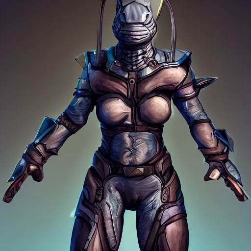 Prompt: Anthro shark woman wearing modern body armor, character portrait, body portrait, highly detailed, 4k, animated