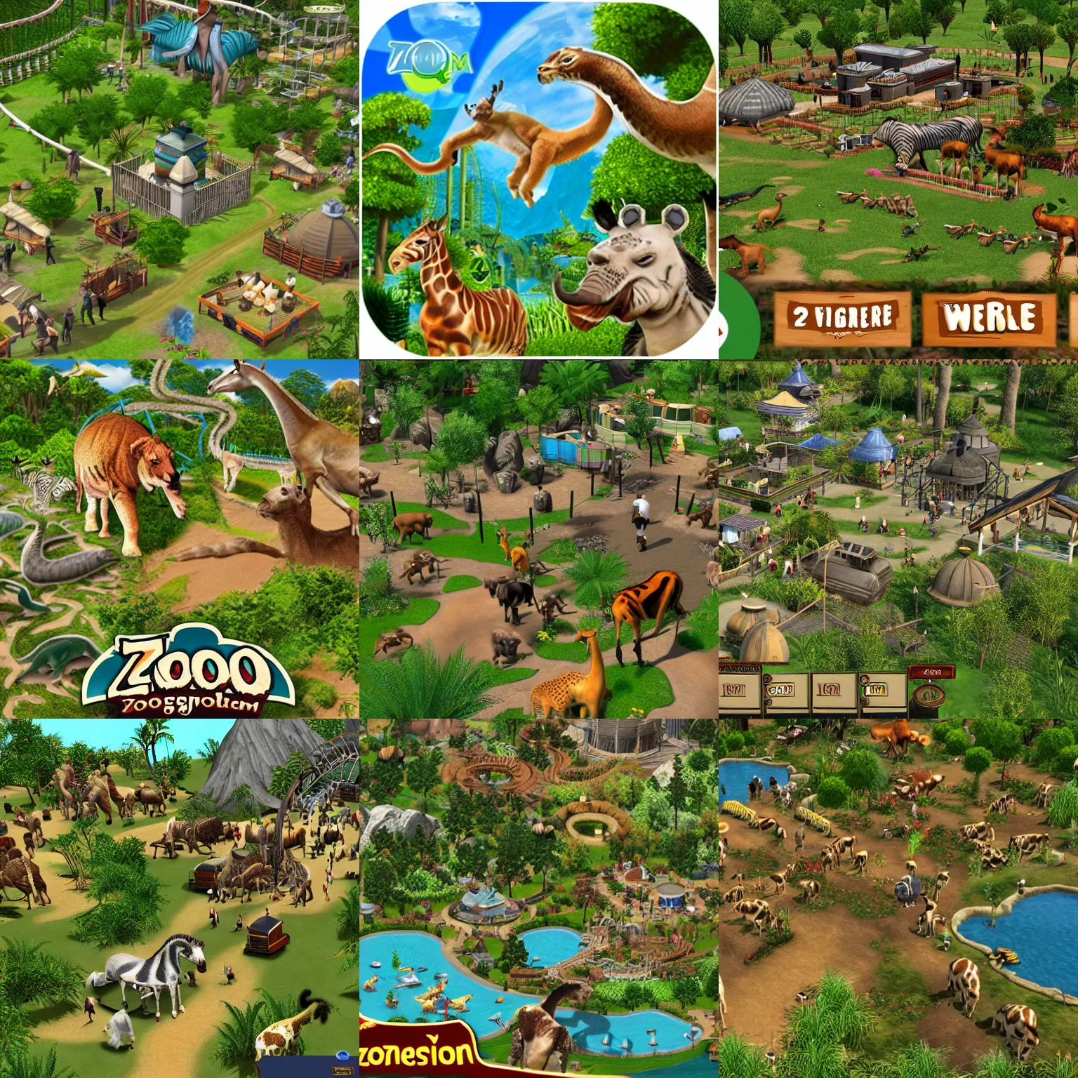 Prompt: zoo tycoon 2