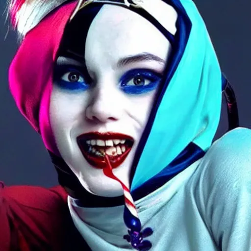 Harley Quinn wearing hijab | Stable Diffusion | OpenArt