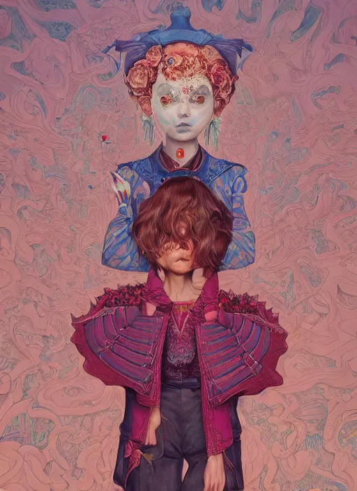 Prompt: super model :: by Martine Johanna and Simon Stålenhag and Chie Yoshii and Casey Weldon and Guillermo del toro :: ornate, dynamic, particulate, rich colors, intricate, elegant, highly detailed, centered, artstation, smooth, sharp focus, octane render, 3d