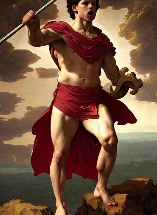 Prompt: renaissance painting of aggressive superboy prime, d & d, muscular! crossfit anatomy, fantasy, intricate, elegant, highly detailed, digital painting, artstation, concept art, smooth, sharp focus, illustration, art by artgerm and greg rutkowski and alphonse mucha and alex ross and donato giancola and bayard wu and gustav moreau and wayne barlowe