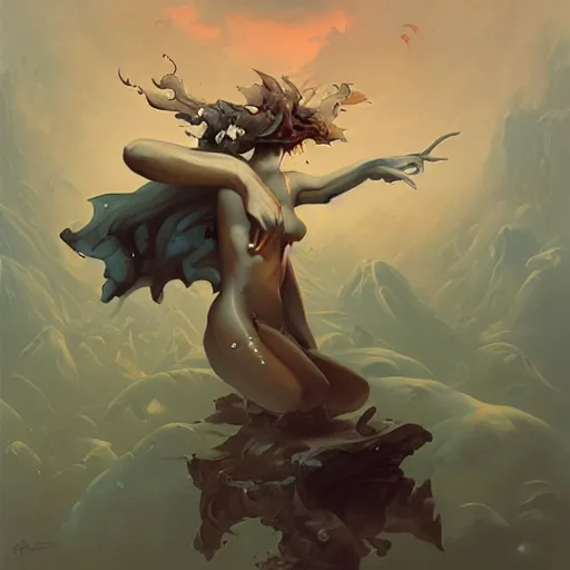 Image similar to highly detailed art by peter mohrbacher