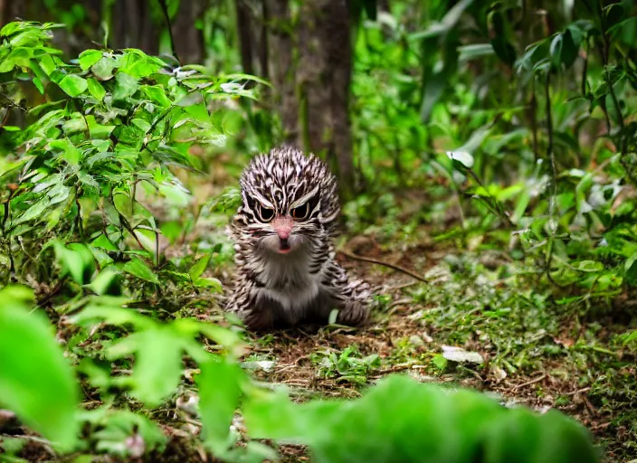 Image similar to wildlife photo of real life yoshi in the wild, 8 k, 8 5 mm f 5. 6