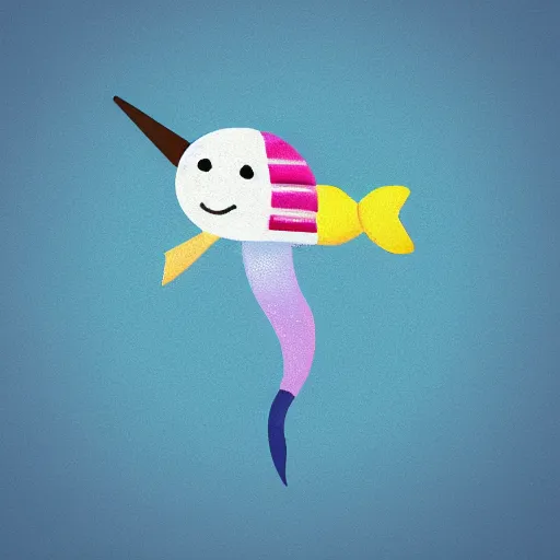 Image similar to narwhal emoji