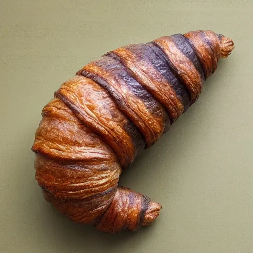 Prompt: croissant tardigrade