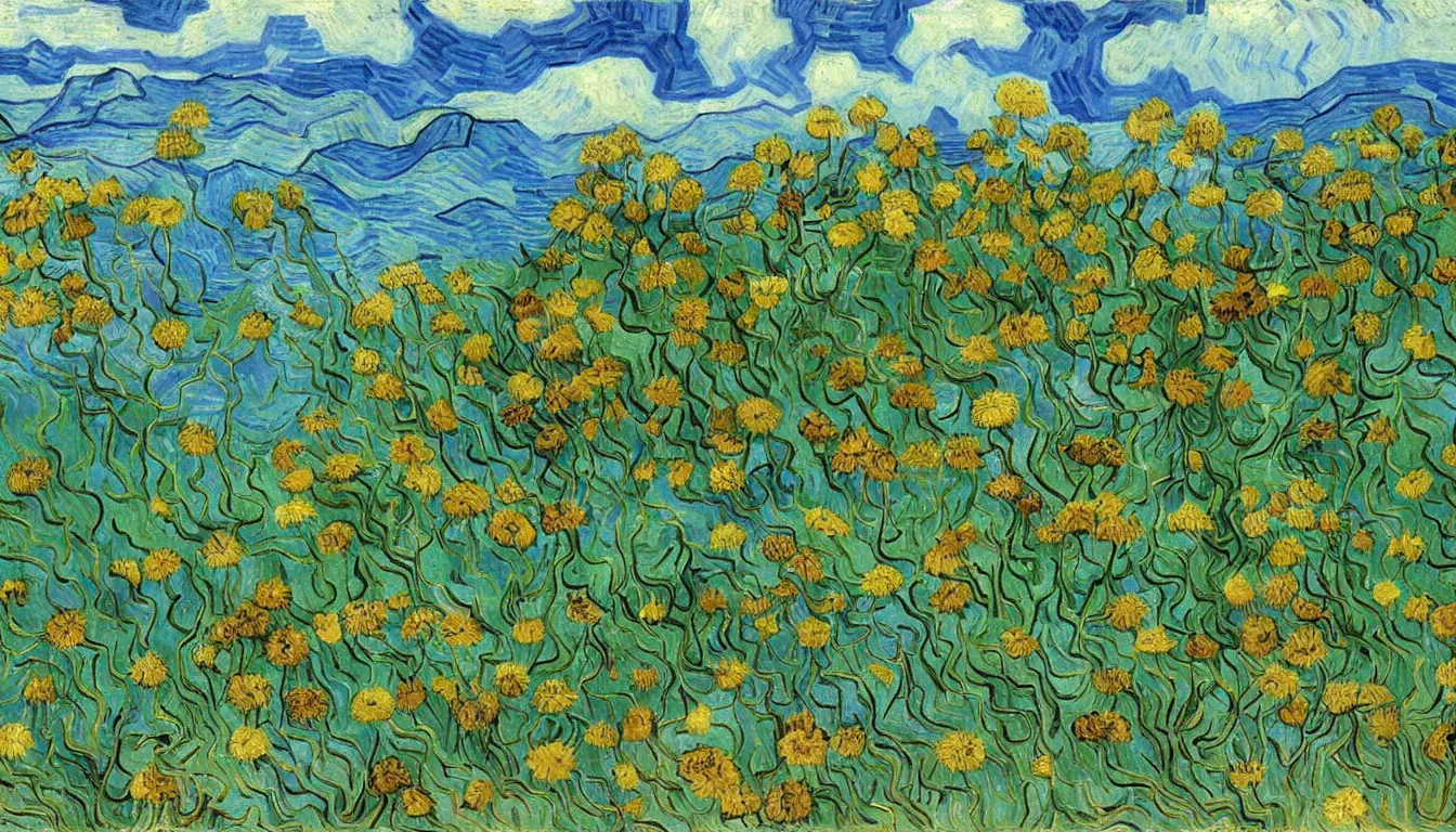 Image similar to costa rica by van gogh