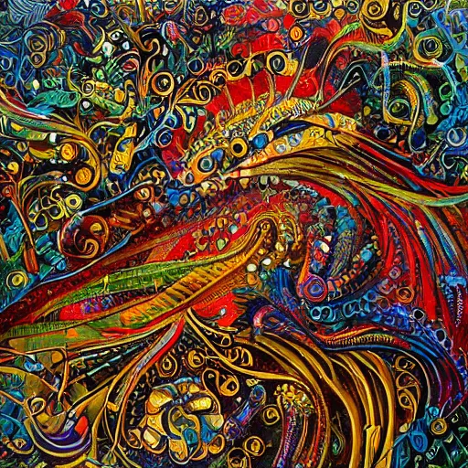 Prompt: intricate detailed painting by charlie immer