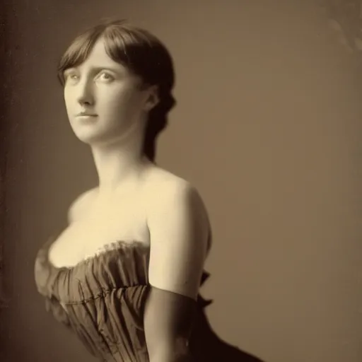 Prompt: beautiful woman, hot, 1 8 0 0 s, sunlight, moonlight, ultra - wide angle lens, willem de koonig, defocus