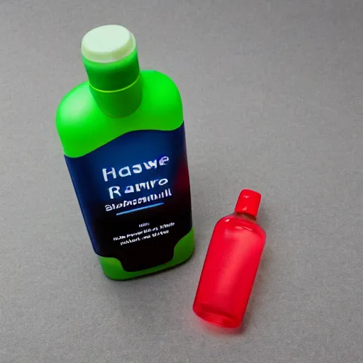 Image similar to a hand sanitizer bottle that the lid of which is a gun