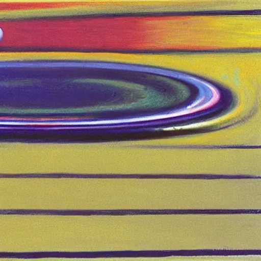 Image similar to alien by wayne thiebaud