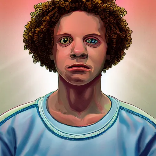 Prompt: portrait of demogorgan from stranger things, highly detailed, centered, digital painting