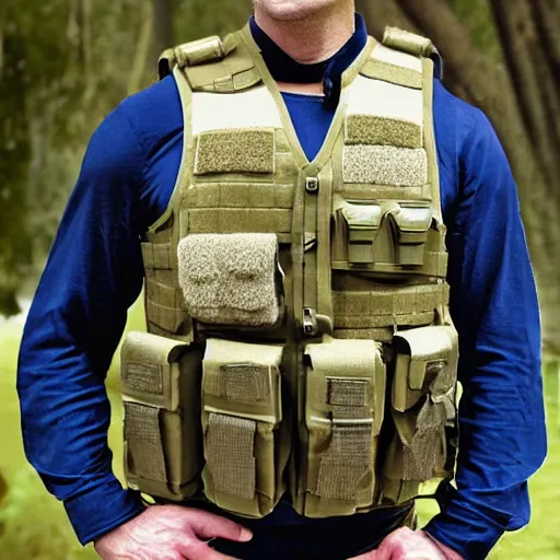 Prompt: fisher price tactical vest