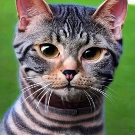 Image similar to human cat hybrid