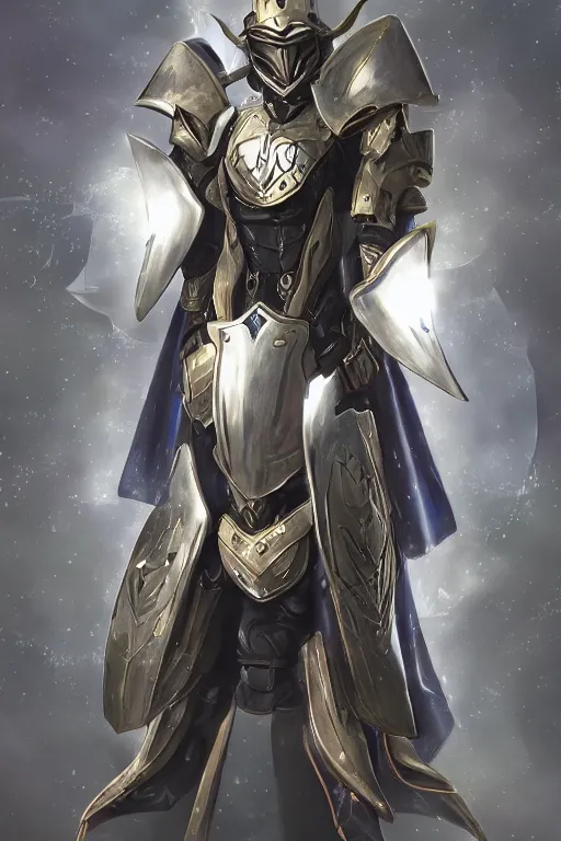 Image similar to helmet armor guardian destiny in witch queen illumination ray tracing hdr fanart arstation by sung choi robot ninja mask and eric pfeiffer and gabriel garza and casper konefal