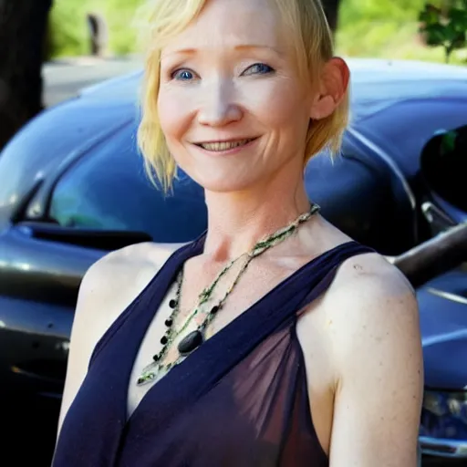 Image similar to anne heche in a deadly car accident