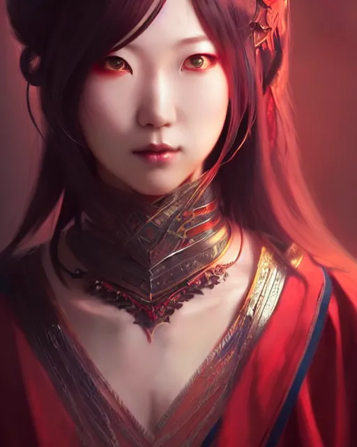 Image similar to charming character yae miko from video game genshin impact, dark aesthetic, intricate, elegant, sharp focus, illustration, highly detailed, digital painting, concept art, matte, art by wlop and artgerm and greg rutkowski and ross tran, masterpiece