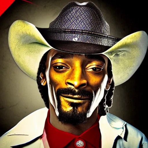 Image similar to cowboy snoop dogg