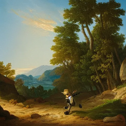 Image similar to potato on adventure by Asher Brown Durand