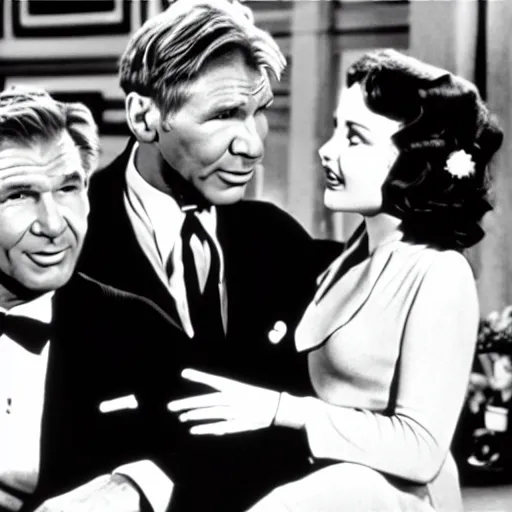 Image similar to Harrison Ford staring in 'Its a Wonderful Life'