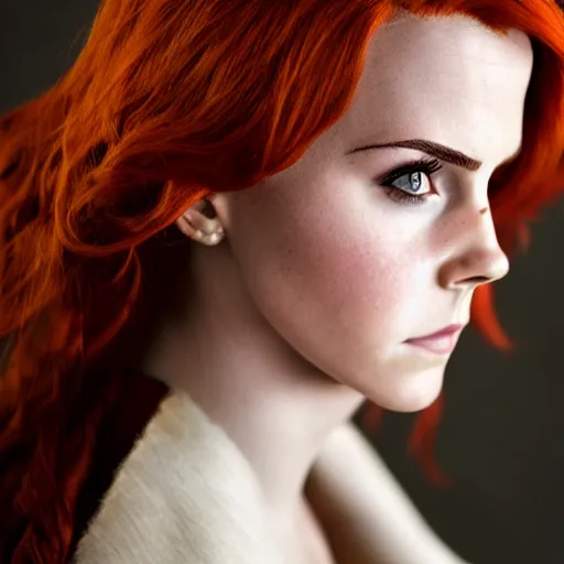 Triss Merigold cosplay by Emma Watson, seductive gaze, | Stable Diffusion |  OpenArt