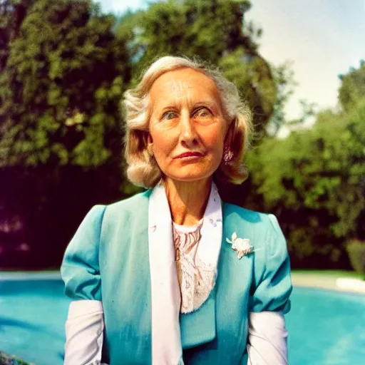 Prompt: a beautiful portrait from slim aarons, 8 k