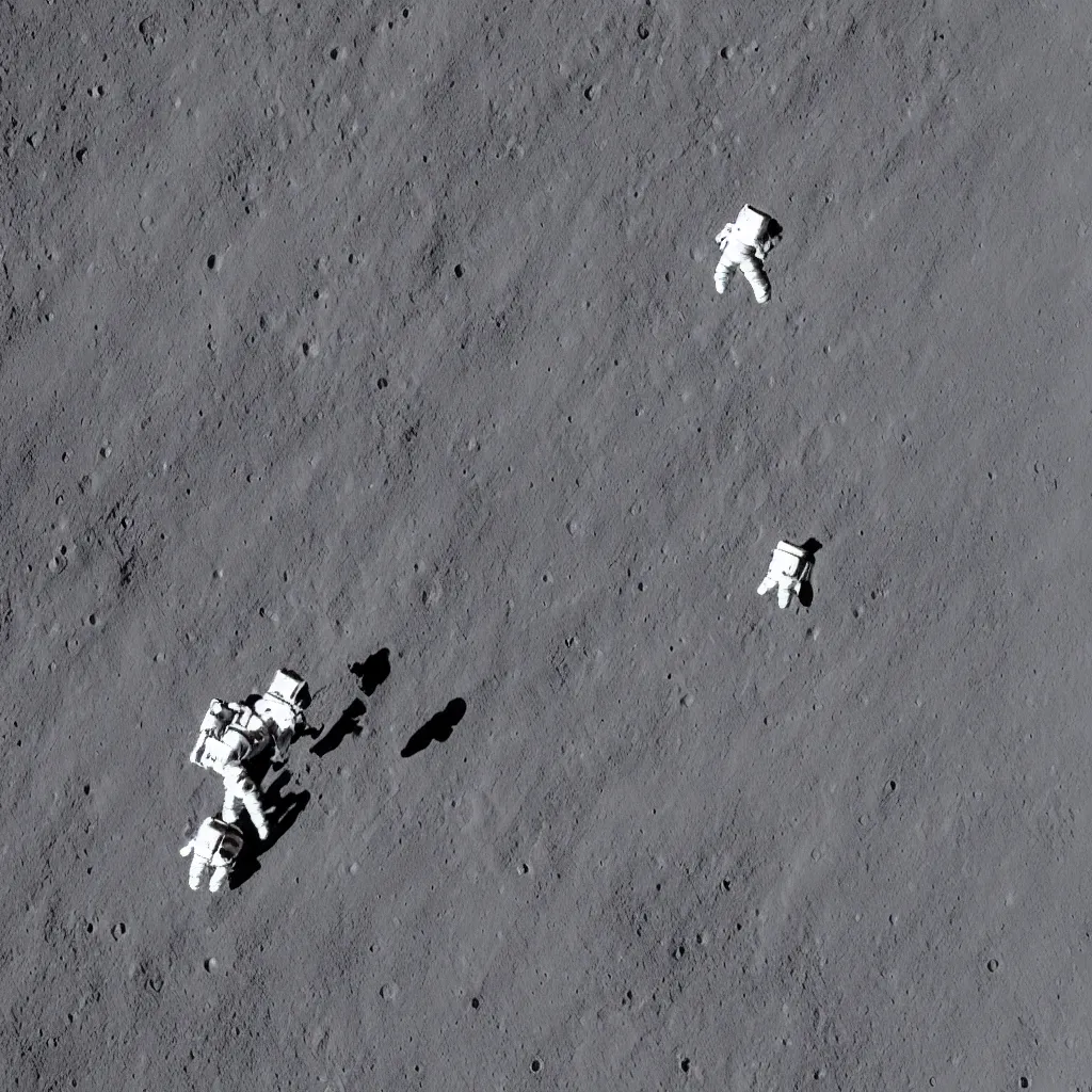 Image similar to astronaut riding a horse on the moon