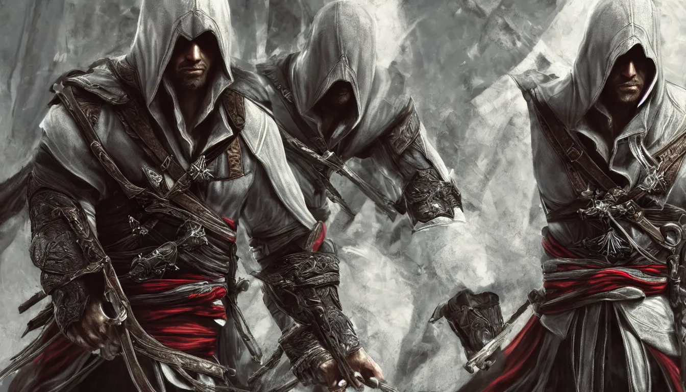 assassin's creed 2 concept art, highly detailed