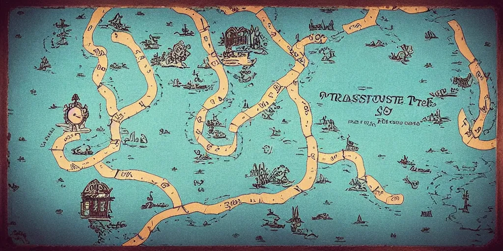 Prompt: “Treasure Map”