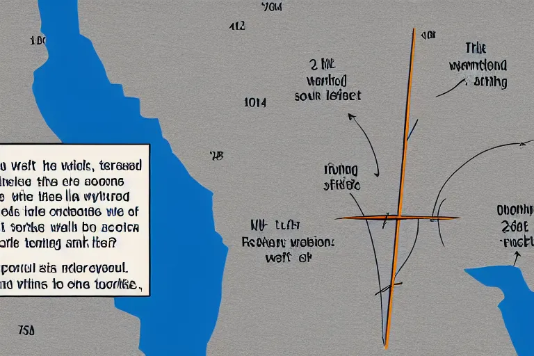 Image similar to a diagram by edward tufte warning how the world is going to end