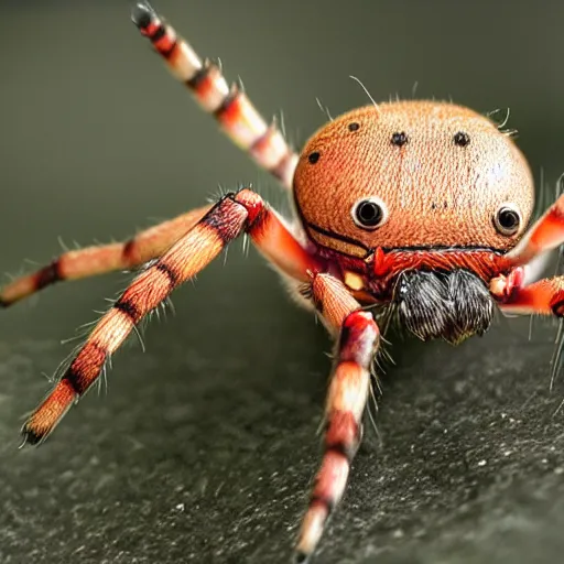 Image similar to spiders without legs but with wings