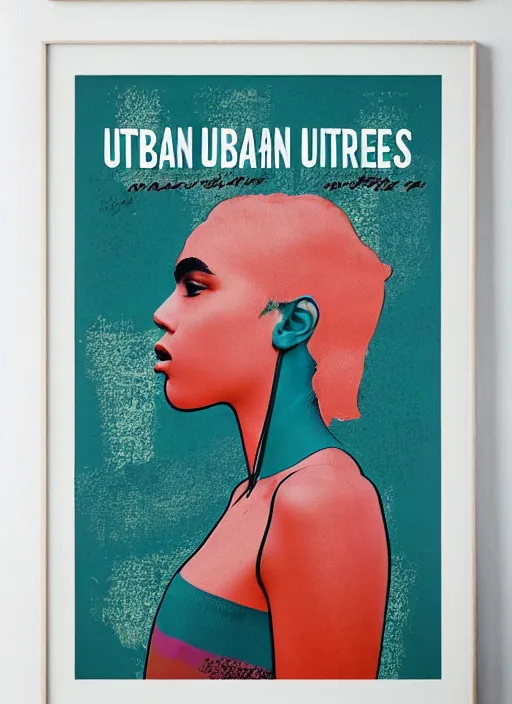 Prompt: urban outfitters artwork