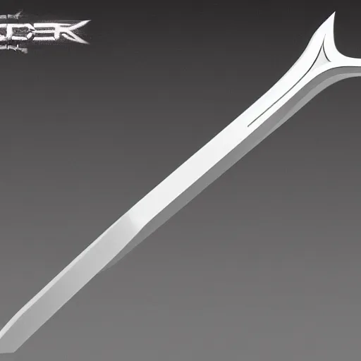 Prompt: detailed diagram of a futuristic sword, hyper - realistic, concept art, sci - fi