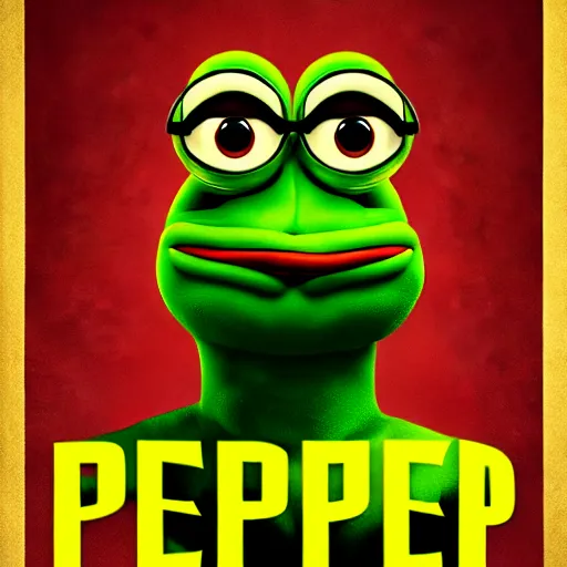 Prompt: pepe movie poster